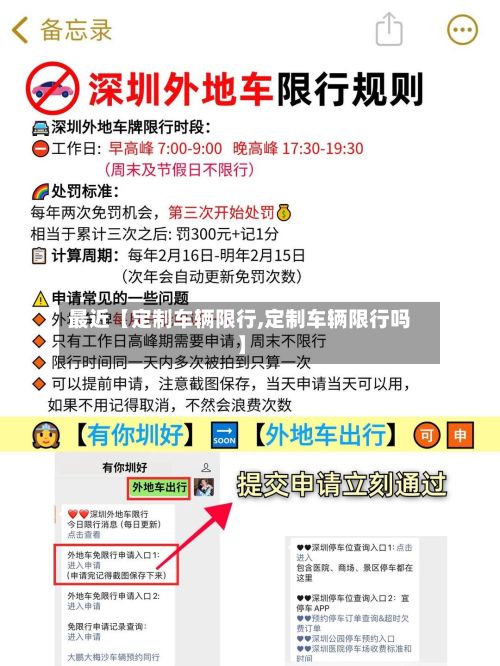 最近【定制车辆限行,定制车辆限行吗】