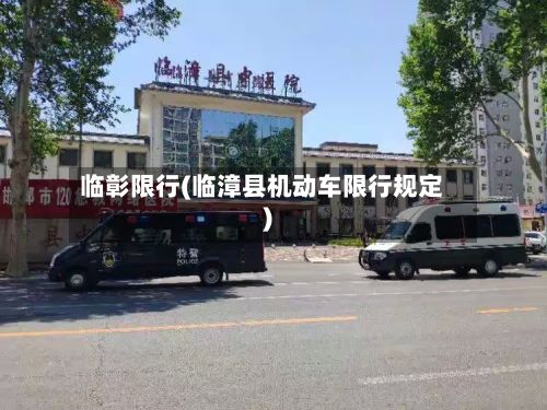临彰限行(临漳县机动车限行规定)
