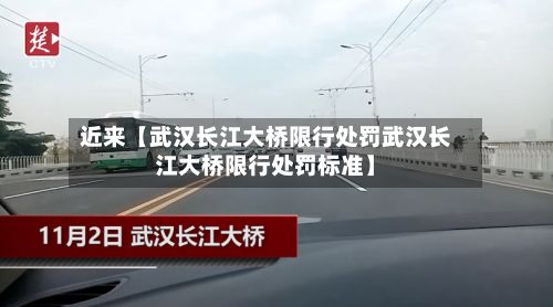 近来【武汉长江大桥限行处罚武汉长江大桥限行处罚标准】-第2张图片
