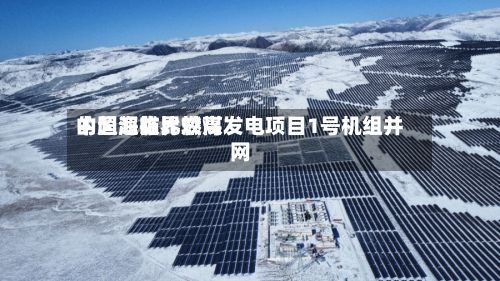 中国海拔比较高的超超临界燃煤发电项目1号机组并网