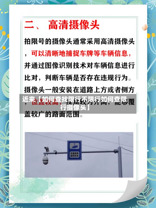 近来【如何查找限行不限行如何查限行摄像头】-第2张图片