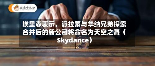 埃里森表示	，派拉蒙与华纳兄弟探索合并后的新公司将命名为天空之舞（Skydance）-第2张图片