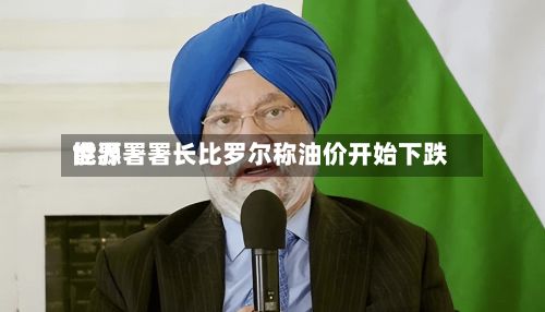 世界能源署署长比罗尔称油价开始下跌