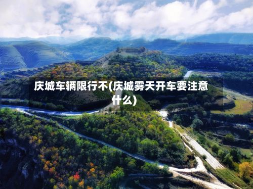 庆城车辆限行不(庆城雾天开车要注意什么)