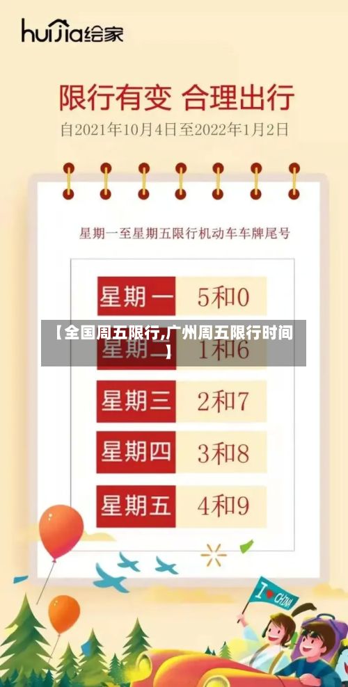 【全国周五限行,广州周五限行时间】