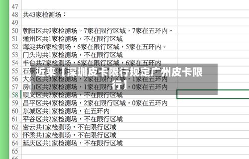 近来【深圳皮卡限行规定广州皮卡限行】-第2张图片