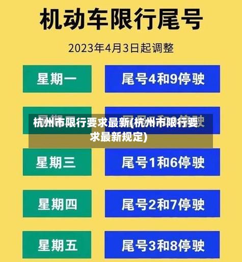 杭州市限行要求最新(杭州市限行要求最新规定)-第2张图片
