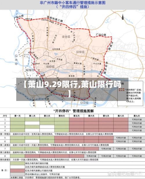【萧山9.29限行,萧山限行吗】