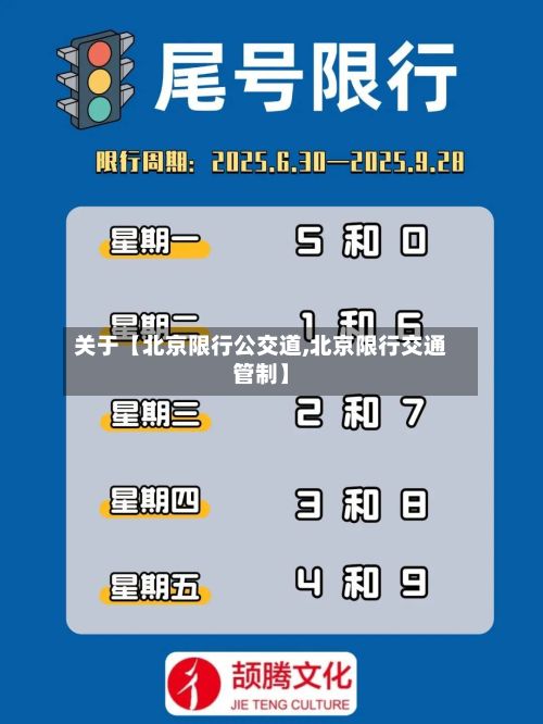 关于【北京限行公交道,北京限行交通管制】