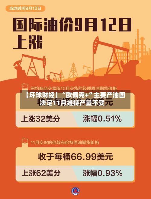 【环球财经】“欧佩克+”主要产油国决定11月维持产量不变-第2张图片