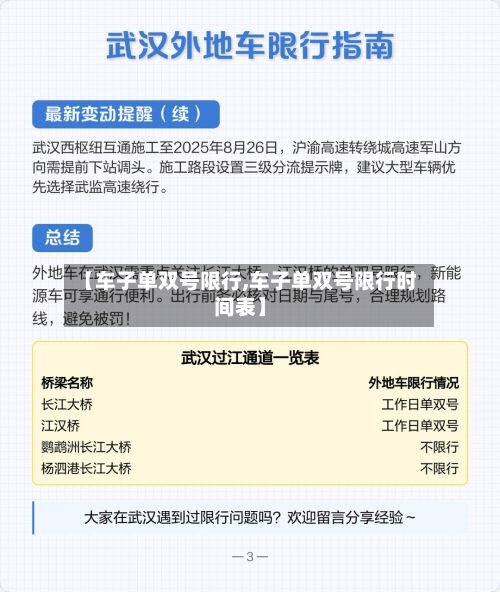 【车子单双号限行,车子单双号限行时间表】-第3张图片