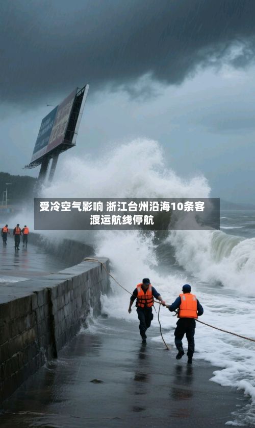 受冷空气影响 浙江台州沿海10条客渡运航线停航