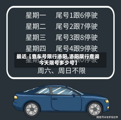 最近【查车号限行洛阳,洛阳限行查询今天限号多少号】-第2张图片