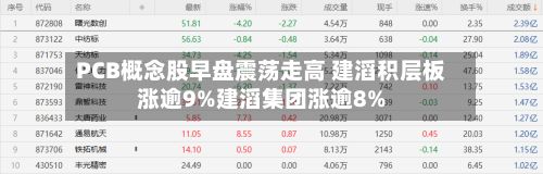 PCB概念股早盘震荡走高 建滔积层板涨逾9%建滔集团涨逾8%-第2张图片