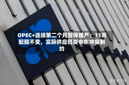 OPEC+连续第二个月暂停增产：11月配额不变，实际供应仍受中东冲突制约-第2张图片