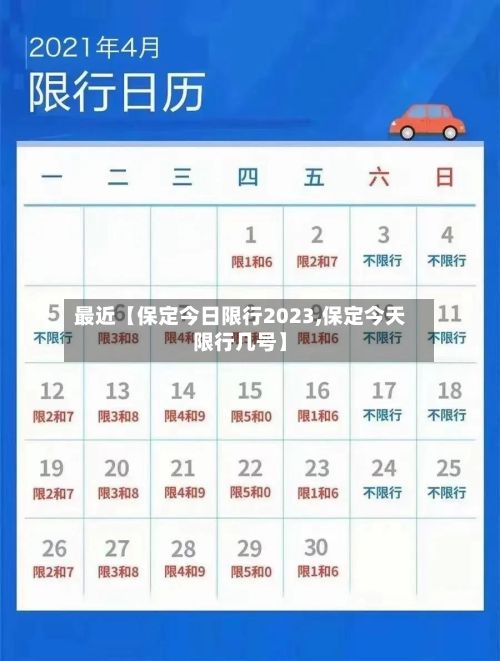 最近【保定今日限行2023,保定今天限行几号】