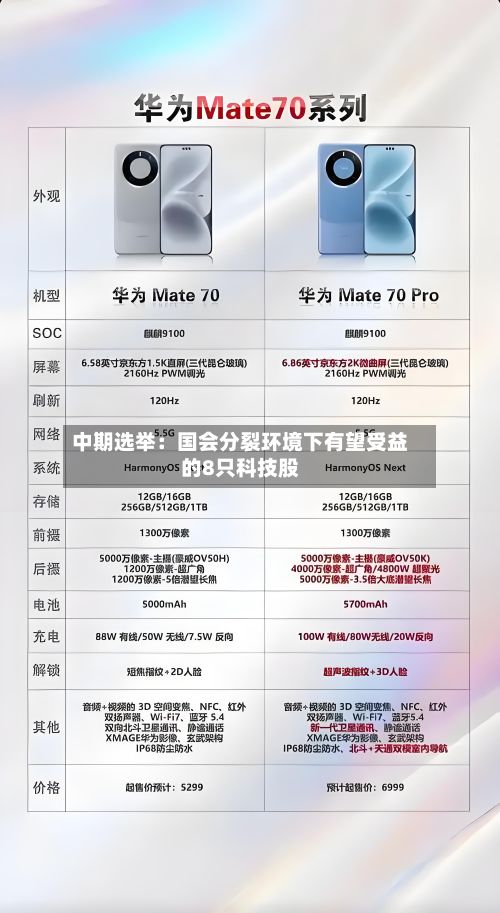 中期选举：国会分裂环境下有望受益的8只科技股