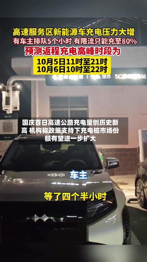 国庆首日高速公路充电量创历史新高 机构称政策支持下充电桩市场份额有望进一步扩大-第2张图片