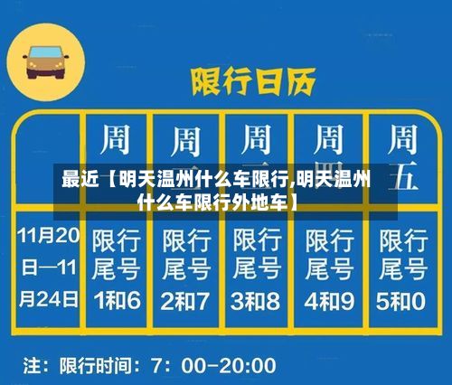 最近【明天温州什么车限行,明天温州什么车限行外地车】-第2张图片