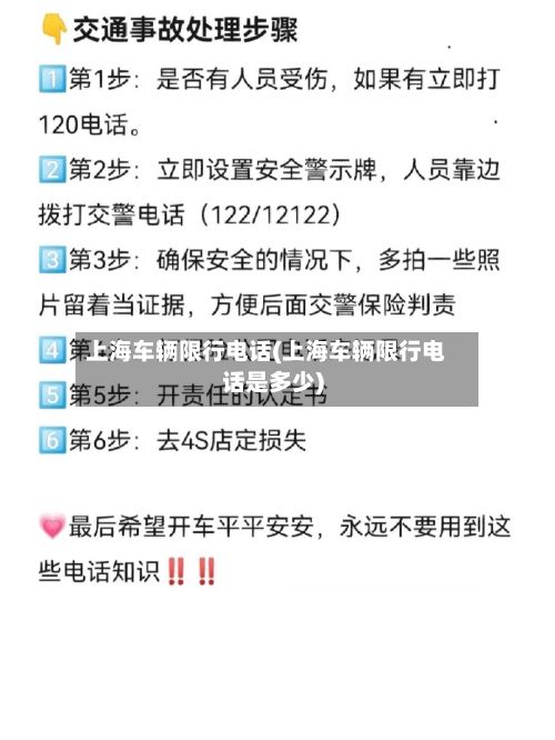 上海车辆限行电话(上海车辆限行电话是多少)