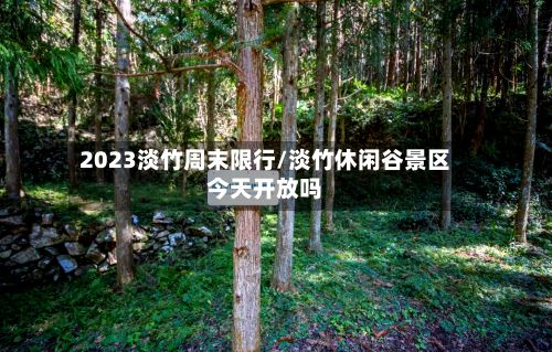 2023淡竹周末限行/淡竹休闲谷景区今天开放吗-第2张图片
