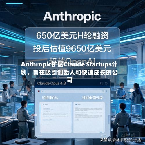 Anthropic扩展Claude Startups计划	，旨在吸引创始人和快速成长的公司-第1张图片