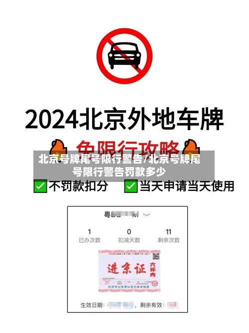 北京号牌尾号限行警告/北京号牌尾号限行警告罚款多少-第2张图片