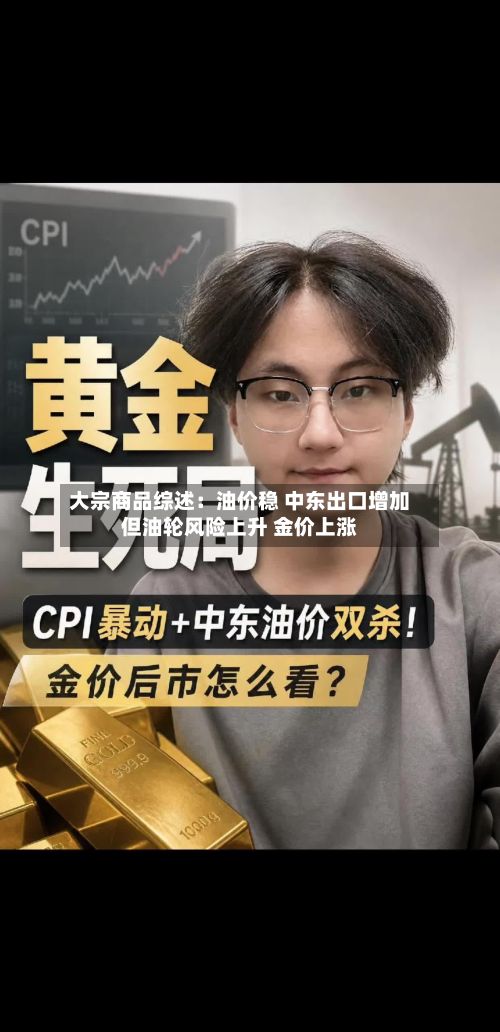 大宗商品综述：油价稳 中东出口增加但油轮风险上升 金价上涨-第3张图片