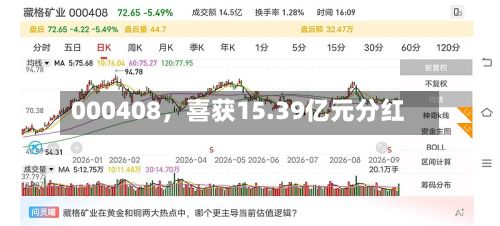 000408	，喜获15.39亿元分红-第2张图片