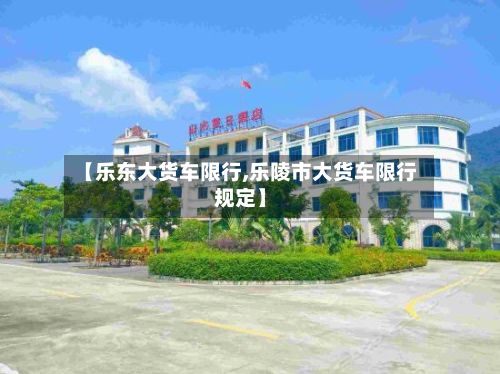 【乐东大货车限行,乐陵市大货车限行规定】-第3张图片