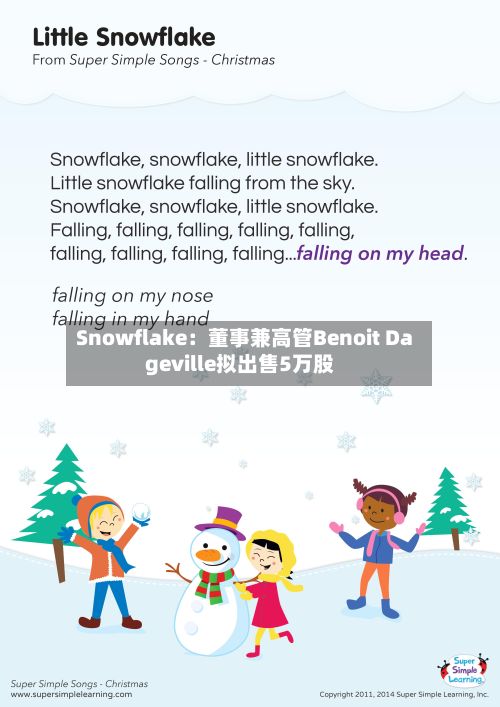 Snowflake：董事兼高管Benoit Dageville拟出售5万股-第1张图片