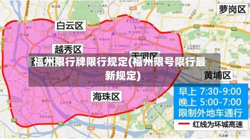 福州限行牌限行规定(福州限号限行最新规定)