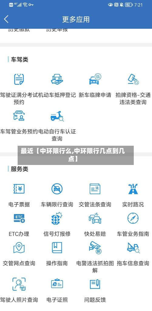 最近【中环限行么,中环限行几点到几点】