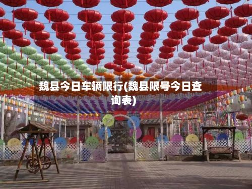 魏县今日车辆限行(魏县限号今日查询表)