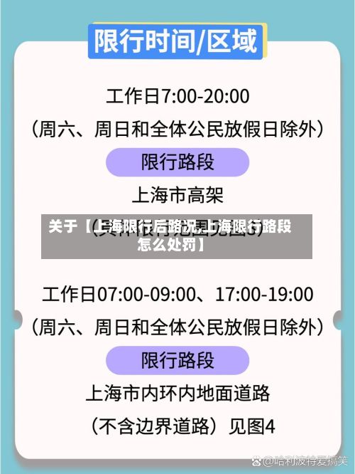 关于【上海限行后路况,上海限行路段怎么处罚】