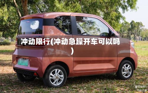 冲动限行(冲动急躁开车可以吗)