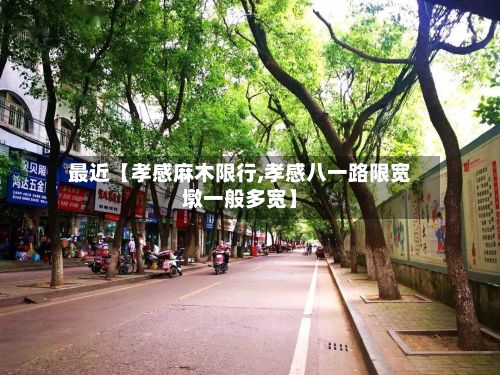 最近【孝感麻木限行,孝感八一路限宽墩一般多宽】-第2张图片