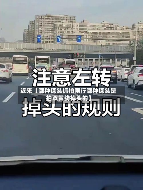 近来【哪种探头抓拍限行哪种探头是拍双黄线掉头的】-第2张图片