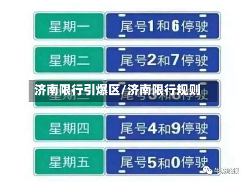 济南限行引爆区/济南限行规则-第3张图片