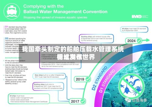 我国牵头制定的船舶压载水管理系统调试测试世界标准发布-第3张图片
