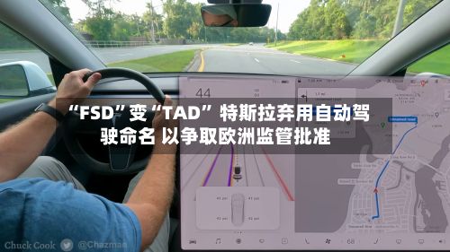 “FSD”变“TAD” 特斯拉弃用自动驾驶命名 以争取欧洲监管批准