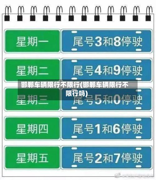 邯郸车辆限行不限行(邯郸车辆限行不限行吗)