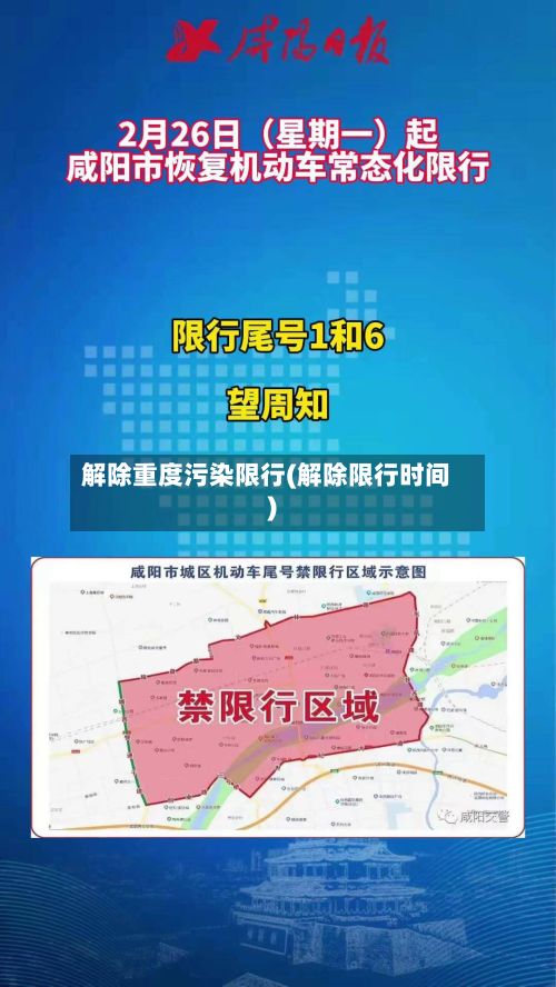 解除重度污染限行(解除限行时间)