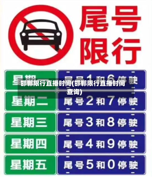 邯郸限行直播时间(邯郸限行直播时间查询)-第3张图片