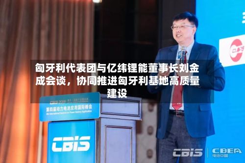 匈牙利代表团与亿纬锂能董事长刘金成会谈	，协同推进匈牙利基地高质量建设-第2张图片