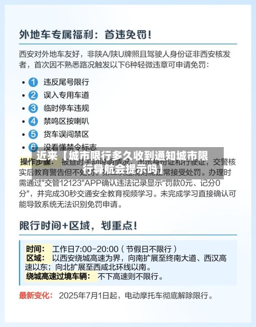 近来【城市限行多久收到通知城市限行导航会提示吗】-第2张图片