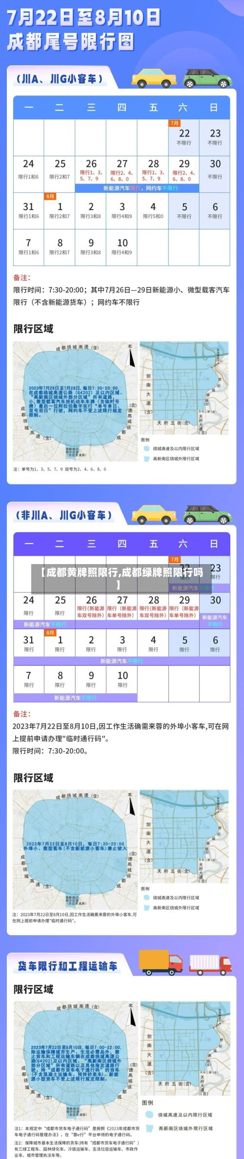 【成都黄牌照限行,成都绿牌照限行吗】-第2张图片