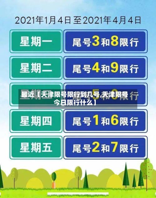 最近【天津限号限行到几号,天津限号今日限行什么】-第2张图片
