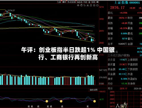 午评：创业板指半日跌超1% 中国银行、工商银行再创新高-第3张图片