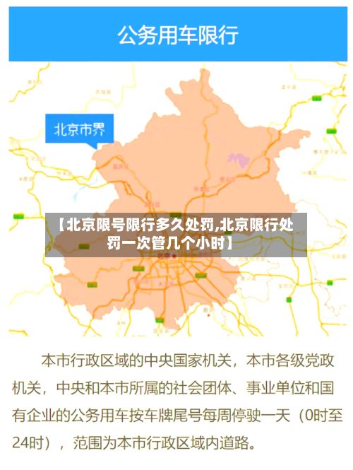 【北京限号限行多久处罚,北京限行处罚一次管几个小时】-第2张图片